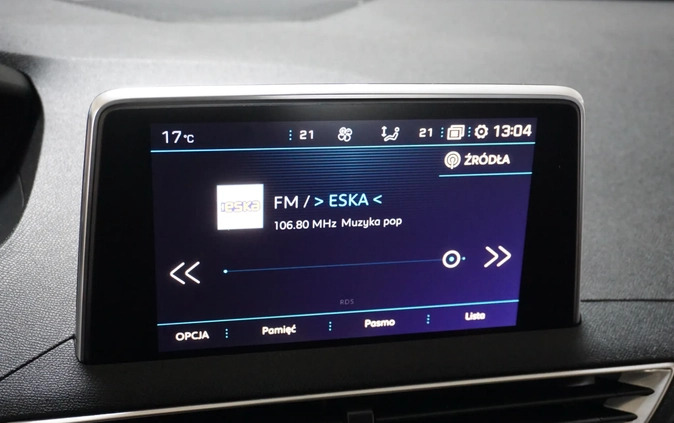 Peugeot 3008 cena 59900 przebieg: 237000, rok produkcji 2018 z Siewierz małe 781